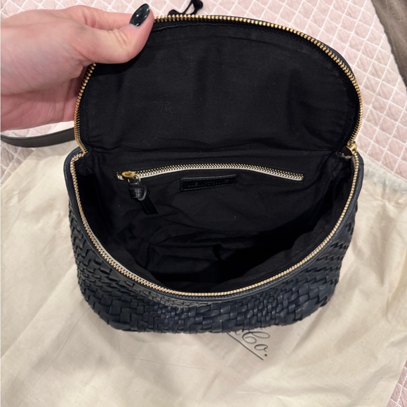 Kempton and Co - navy weave mini windbourne - navy - Picture 2 of 3